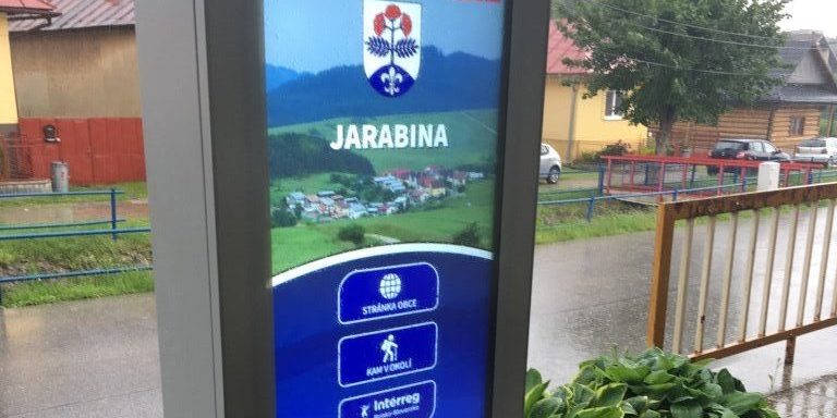 Nový Dotykový Infokiosk V Obci Jarabina | Infokiosk